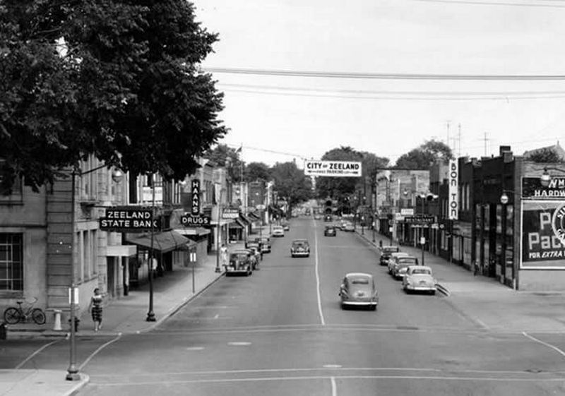 Zeeland Theater - Vintage Postcard (newer photo)